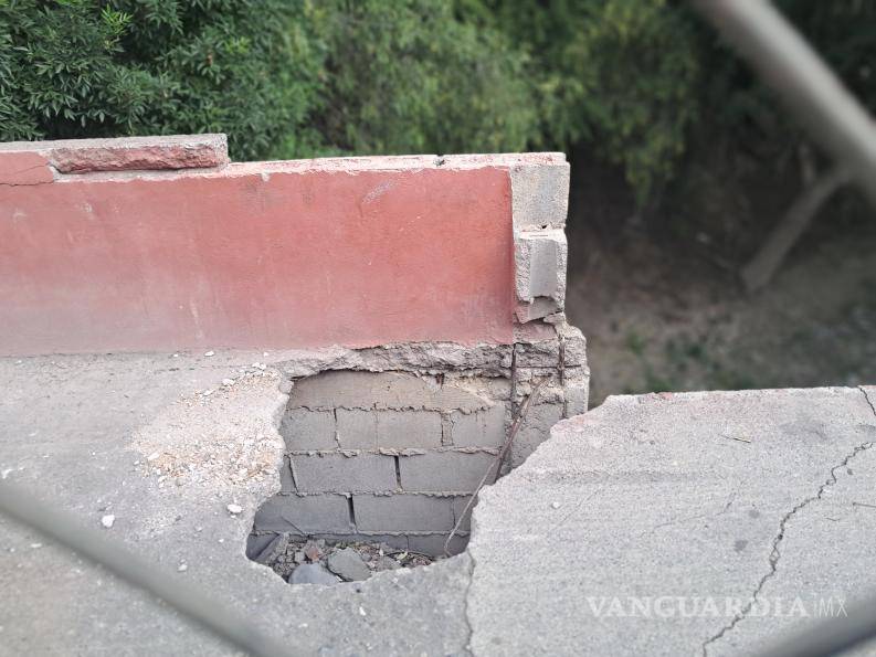$!Vecinos señalaron que el paso peatonal es ampliamente utilizado por estudiantes del Tecnológico de Saltillo durante el periodo escolar.