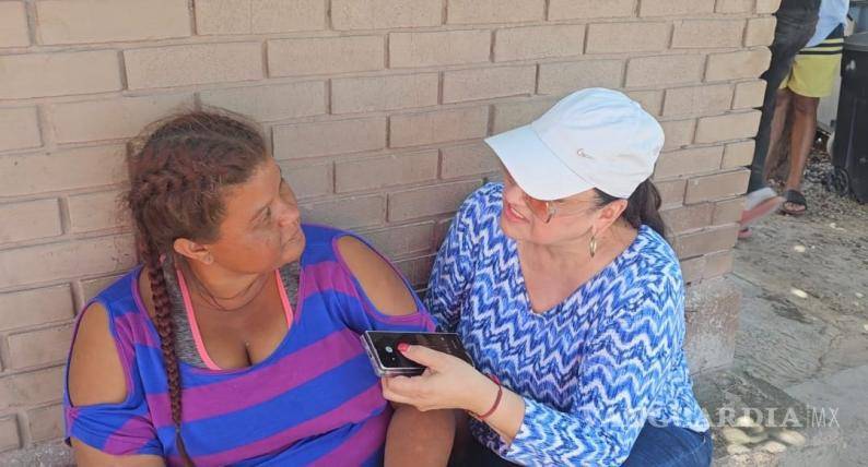 $!Allegris, una joven mujer relata que salió de su país Venezuela hace casi dos meses tratando de llegar primero a Monterrey .