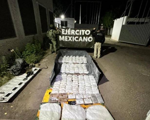 Se detectó un compartimento oculto acondicionado para el traslado de sustancias ilícitas.