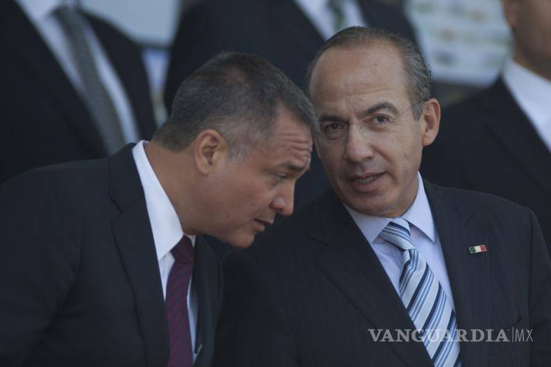 $!Genaro García Luna, exsecretario de Seguridad Pública, y Felipe Calderón, expresidente de México.