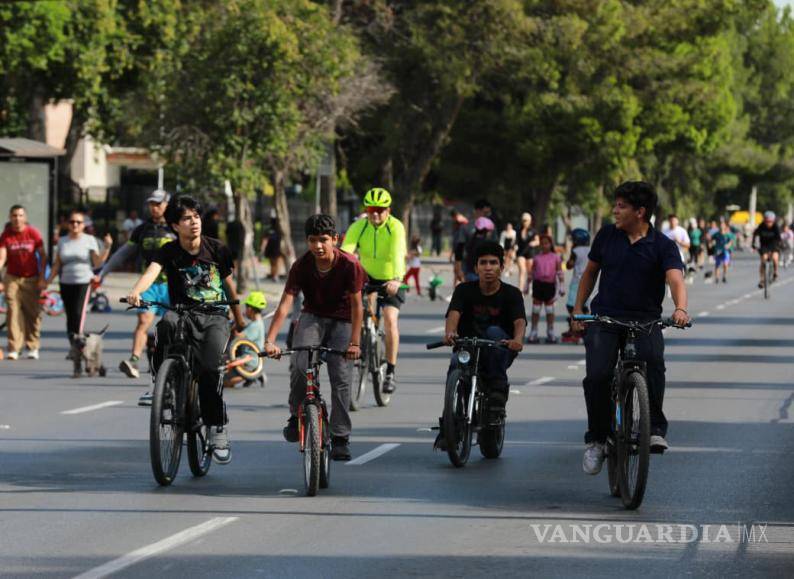 $!La Ruta Recreativa de Saltillo reúne a miles cada domingo para activarse y convivir.