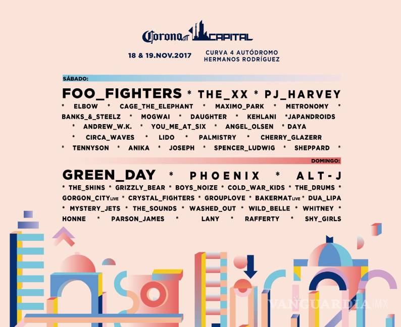 Promete Corona Capital un fin de semana inolvidable