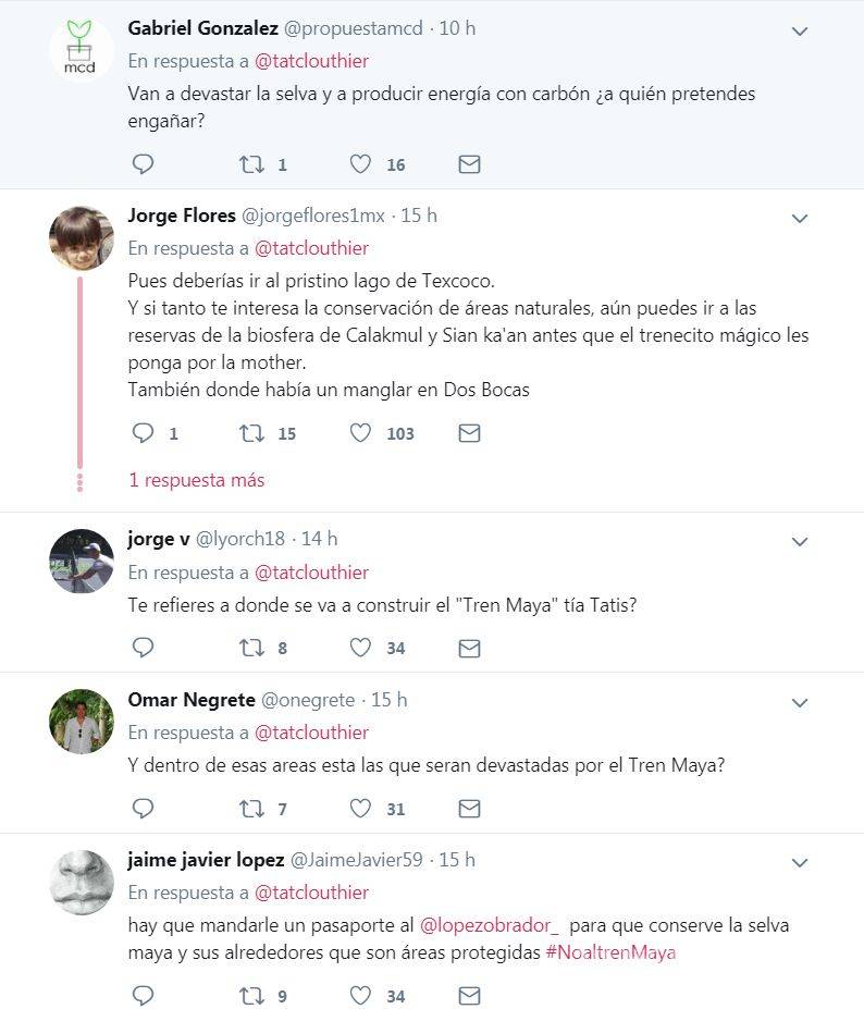 $!Tatiana Clouthier presume Pasaporte de la Conservación de áreas protegidas y las redes estallan en su contra