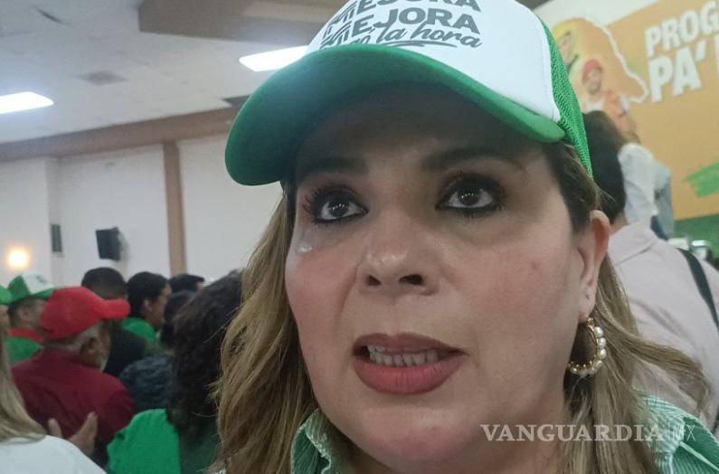 $!La secretaria del Trabajo en Coahuila, Nazira Zogbi Castro, anunció la puesta en marcha del programa estatal de empleo.