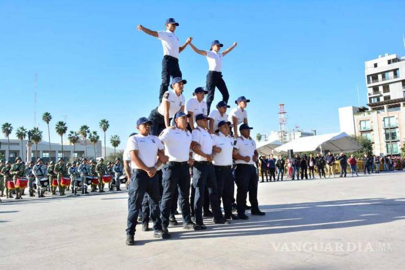 $!Con la participación de unas 4 mil 500 personas, esta mañana se desarrolló el tradicional desfile alusivo al 114 aniversario de la Revolución Mexicana.