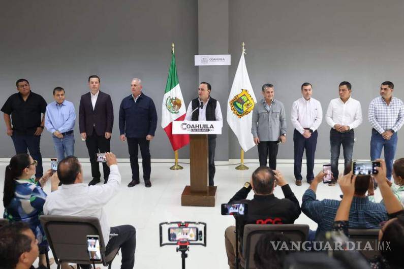 $!Manolo Jiménez dijo que en su visita a la Ciudad de México, habló con el secretario de Seguridad, Omar García Harfuch.