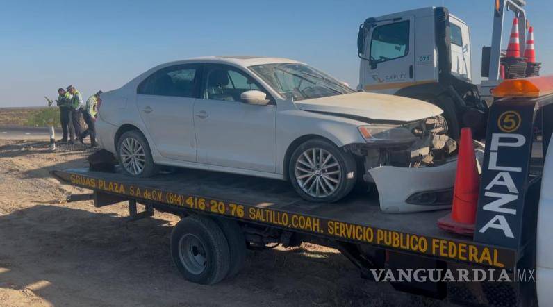 $!La Guardia Nacional se hizo cargo del aseguramiento del vehículo.