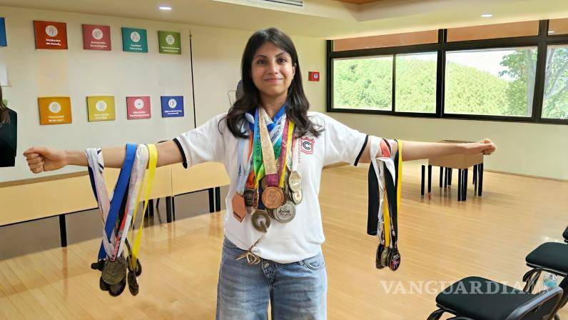 $!Niza Daniela combina logros en matemáticas y taekwondo, con múltiples medallas que respaldan su participación en la Olimpiada Nacional.