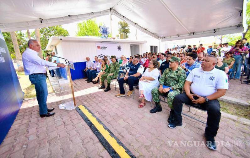 $!El alcalde de Torreón, Román Cepeda, refrendó su compromiso por la seguridad.
