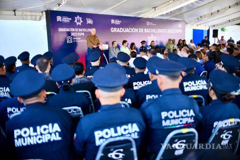 $!La Policía de Torreón es una comprometida, y cada vez más profesional.
