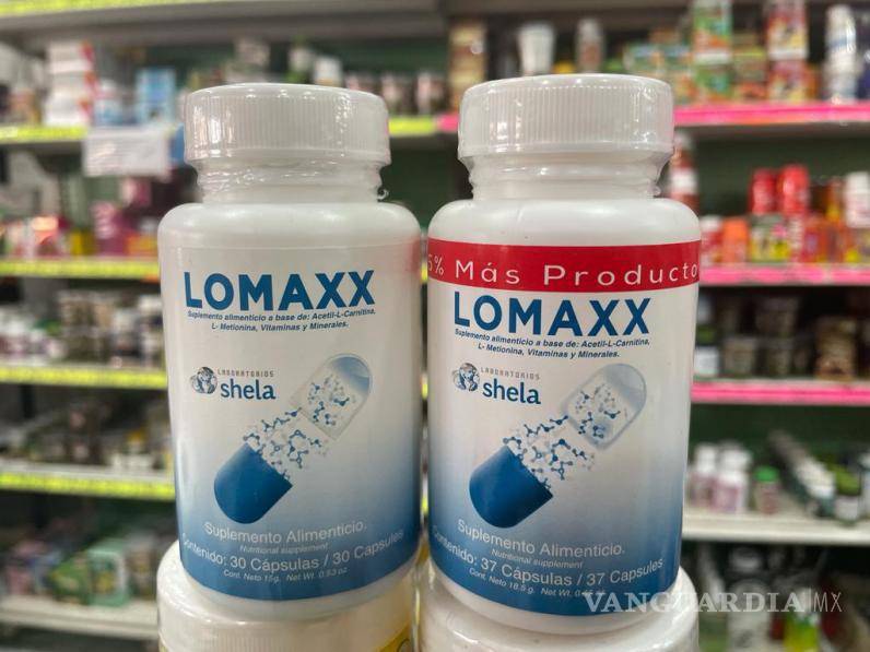 $!Entre los productos más solicitados se encuentran las cápsulas “Lomaxx”, un suplemento alimenticio que se vende sin restricción alguna.
