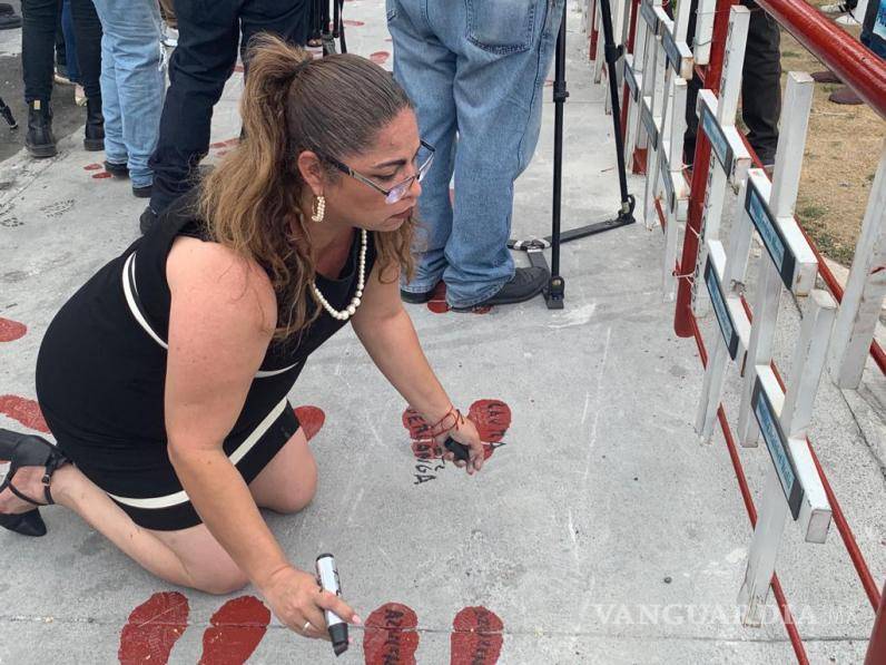 $!Samara Pérez Muñiz es la portavoz de los integrantes del colectivo “Casino Royale 52+2” y quien ha encabezado la lucha de los familiares de las víctimas por la reparación integral del daño.