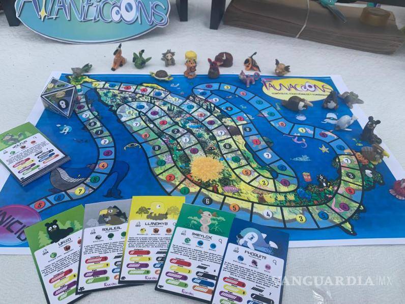 $!El juego participó en un certamen llamado joven emprendedor forestal, “donde fue muy bien recibido” pues se innovó con figuras de fauna mexicana amenazada.