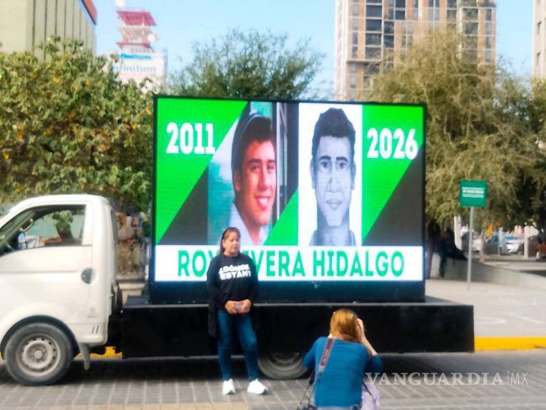 $!El joven desapareció en 2011 cuando se encontraba en su casa de San Nicolás de los Garza y fue sacado a la fuerza por hombres vestidos con uniformes de la policía de Escobedo