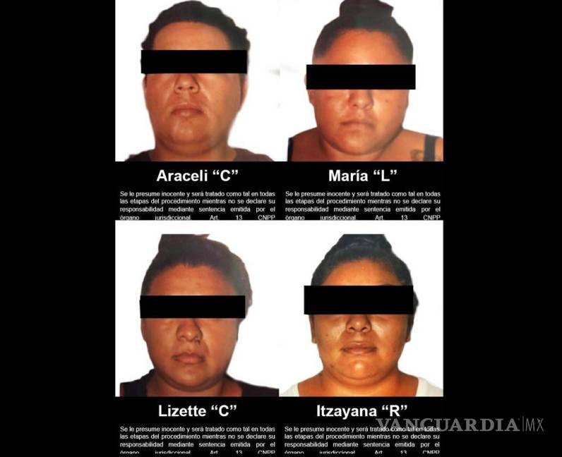 $!Cuatro mujeres detenidas por robo de tarjetas bancarias en Jalisco