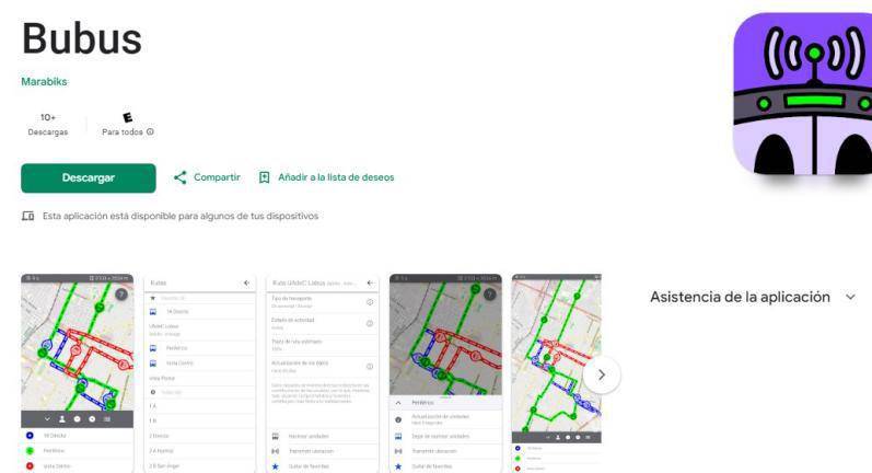 $!La app “Bubus”, creada por un usuario, surge como una opción para mejorar la experiencia de quienes dependen del transporte público.