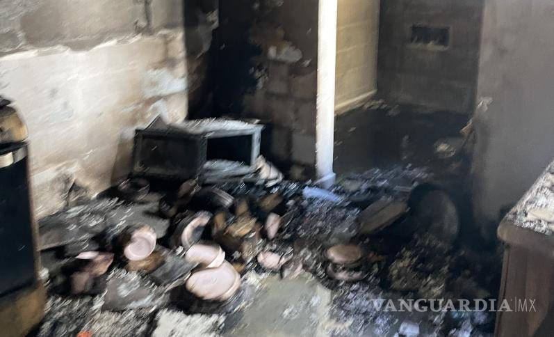 $!La fuga de gas en el patio trasero fue lo que originó el siniestro, según el reporte.