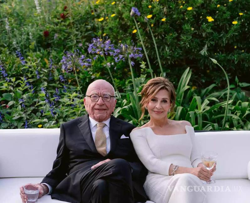 $!Rupert Murdoch se casó por quinta vez, a los 93 años