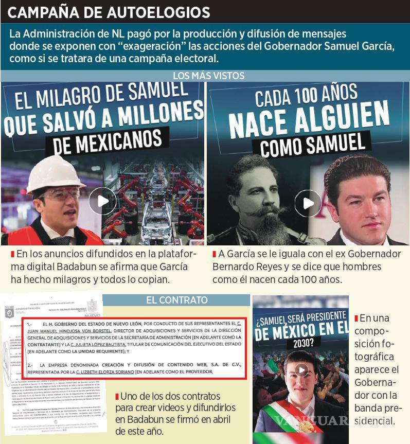 $!Promueven en redes a Samuel García... ¡como milagroso y salvador de millones de mexicanos!