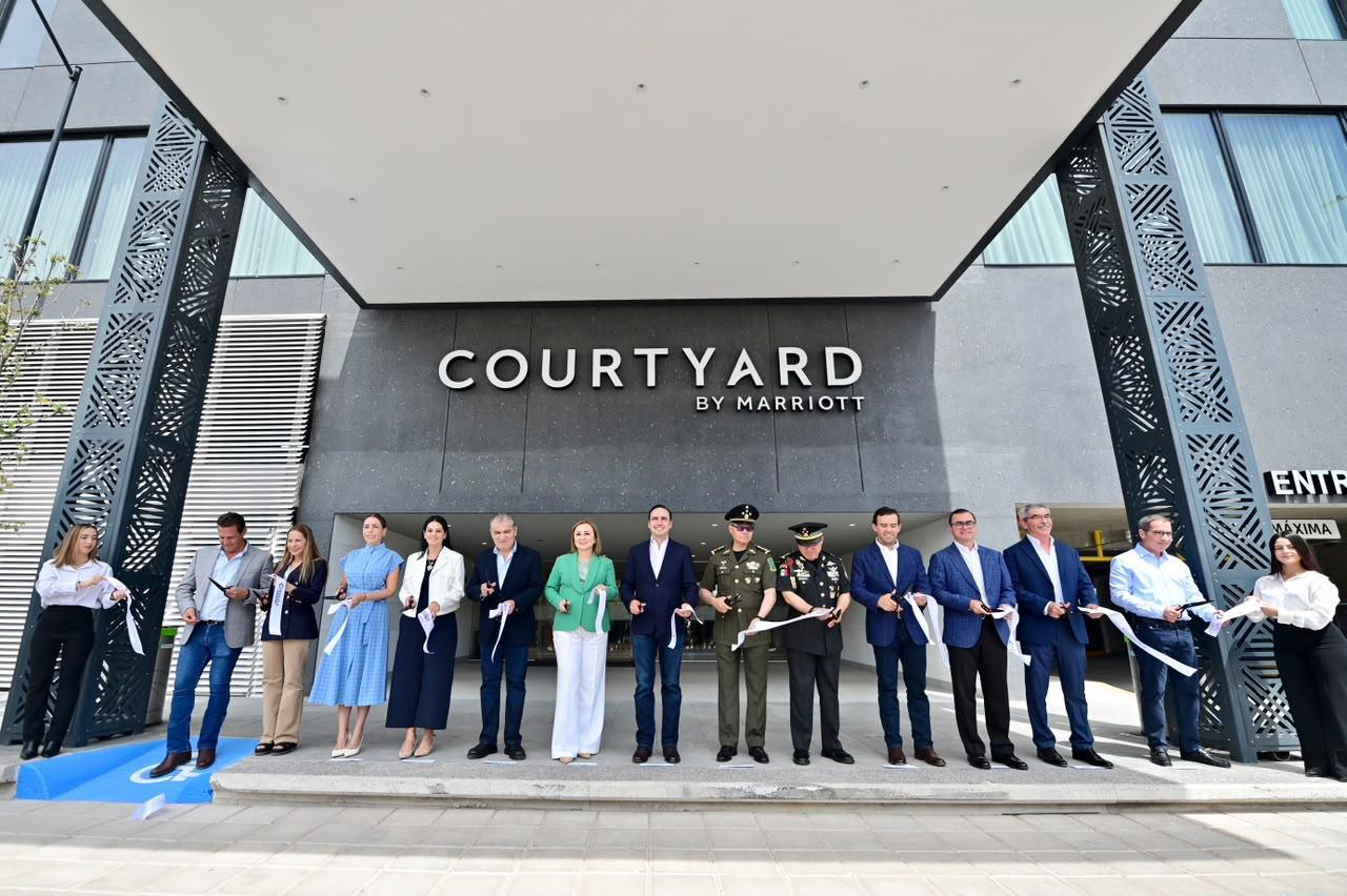 Inversión hotelera en Torreón: Inician operaciones del Courtyard by Marriott con capital de 440 mdp