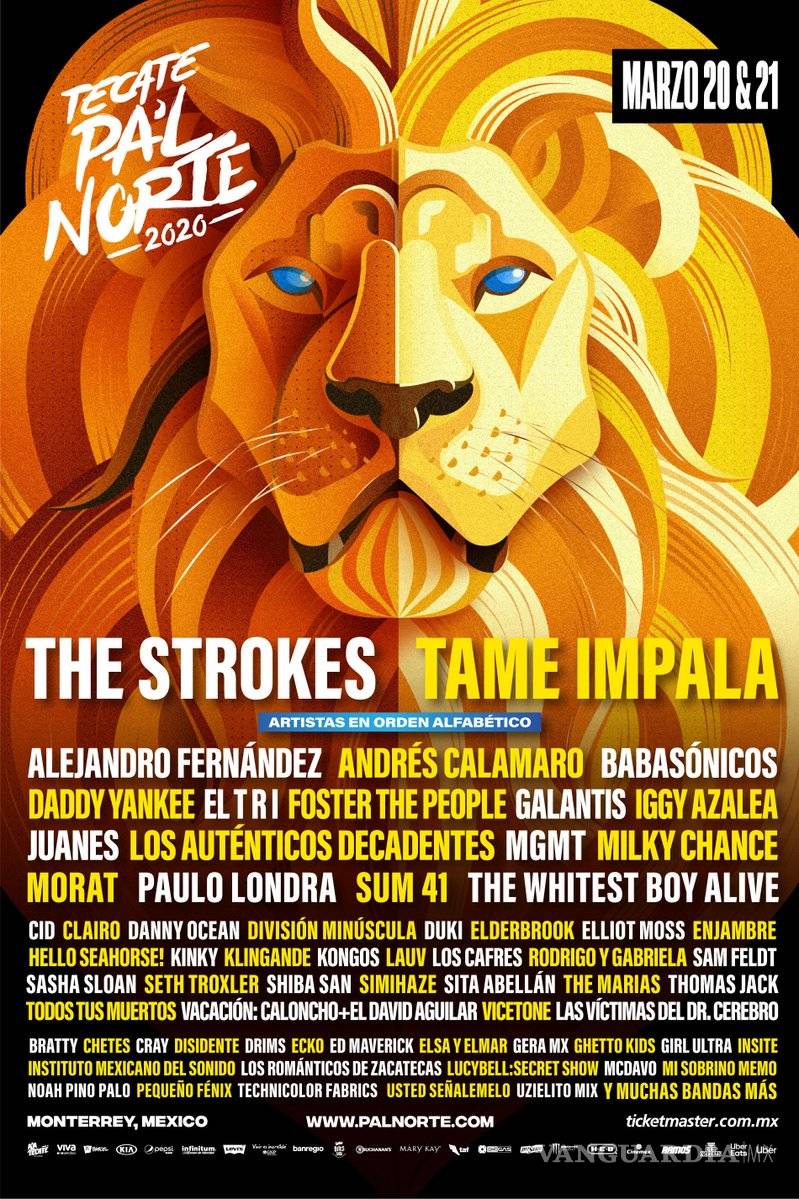 $!¡No te gastes el aguinaldo! Aquí 10 conciertos imperdibles en 2020