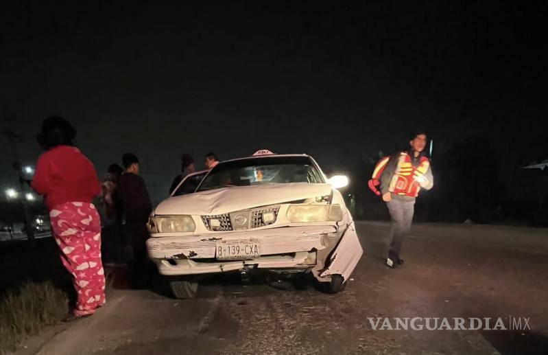 $!El Nissan Tsuru, conducido por Luis, involucrado en el trágico accidente.