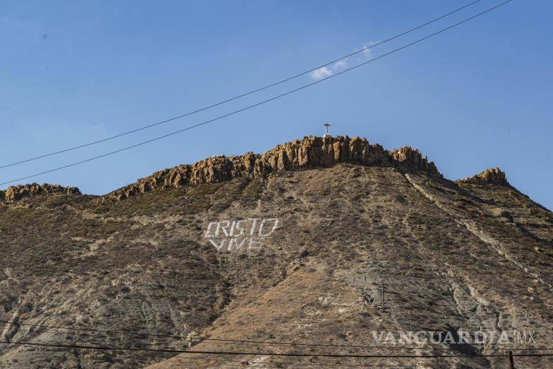 $!Actualmente las letras “CRISTO VIVE” se puden observar desde casi cualquier punto de la ciudad.