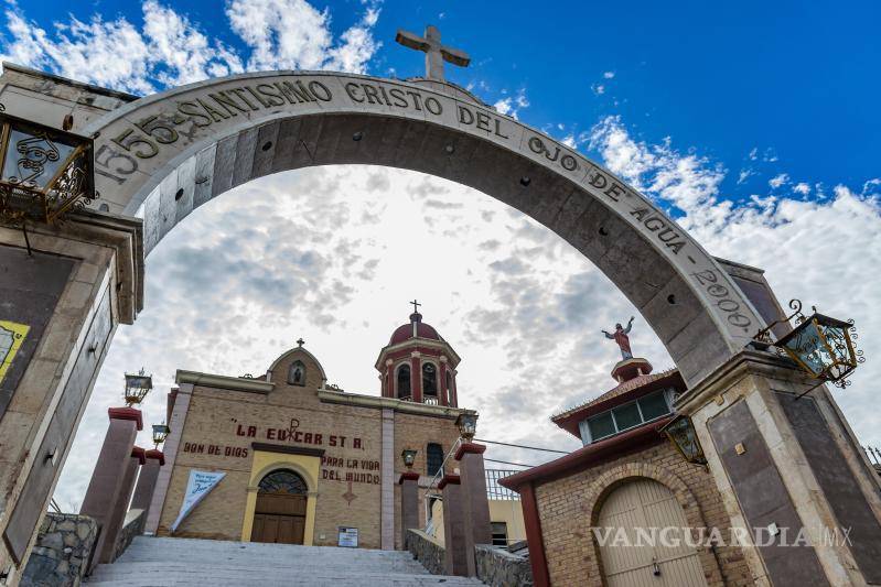 $!La iglesia en el barrio del Ojo de Agua de Saltillo.