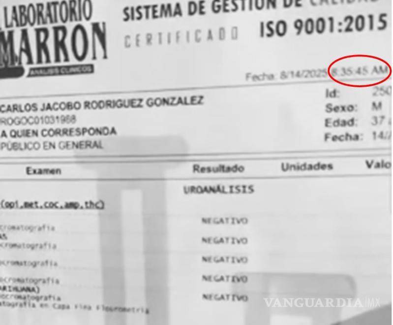 $!Documento con resultados negativos fue emitido mientras el edil aún estaba en su conferencia matutina.
