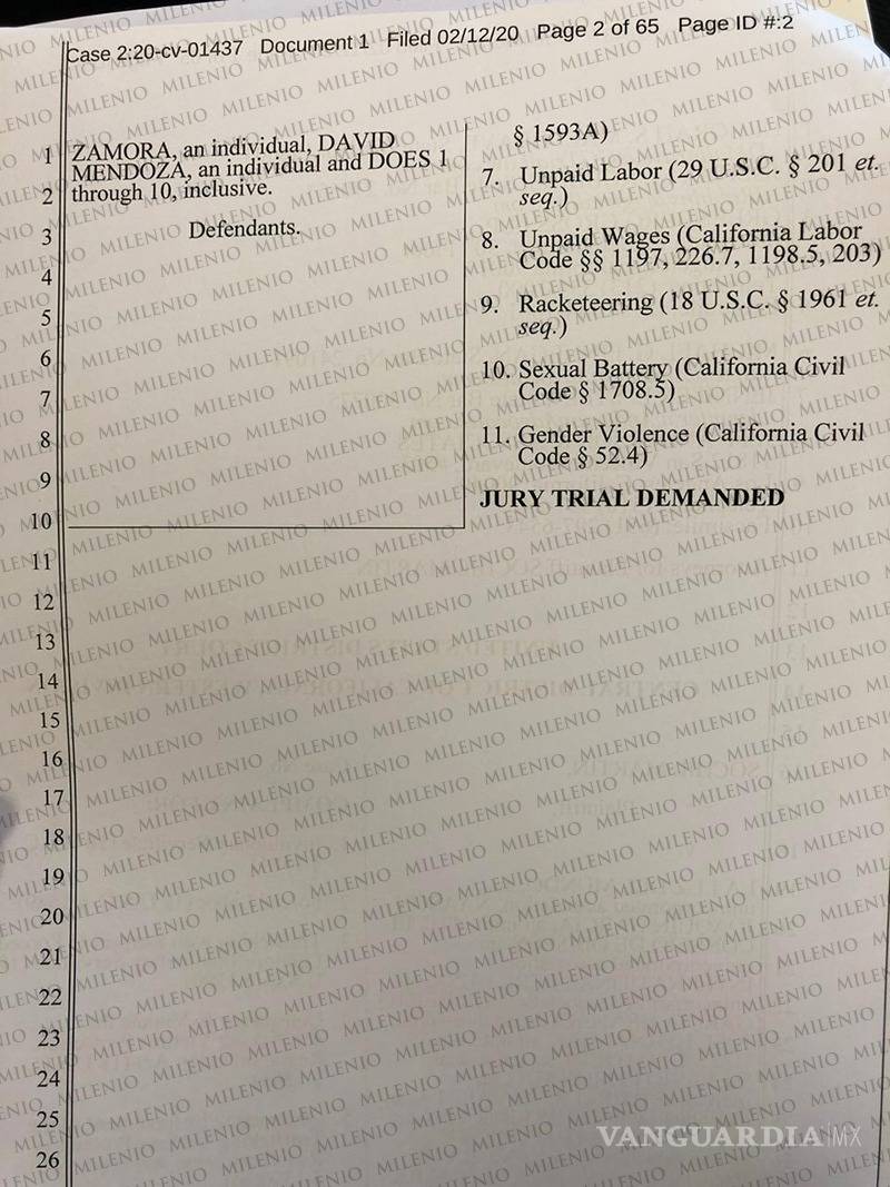 $!La Luz del Mundo: "Él decidía cómo, con quién y cuándo", dice ex secretaria de Naasón Joaquín