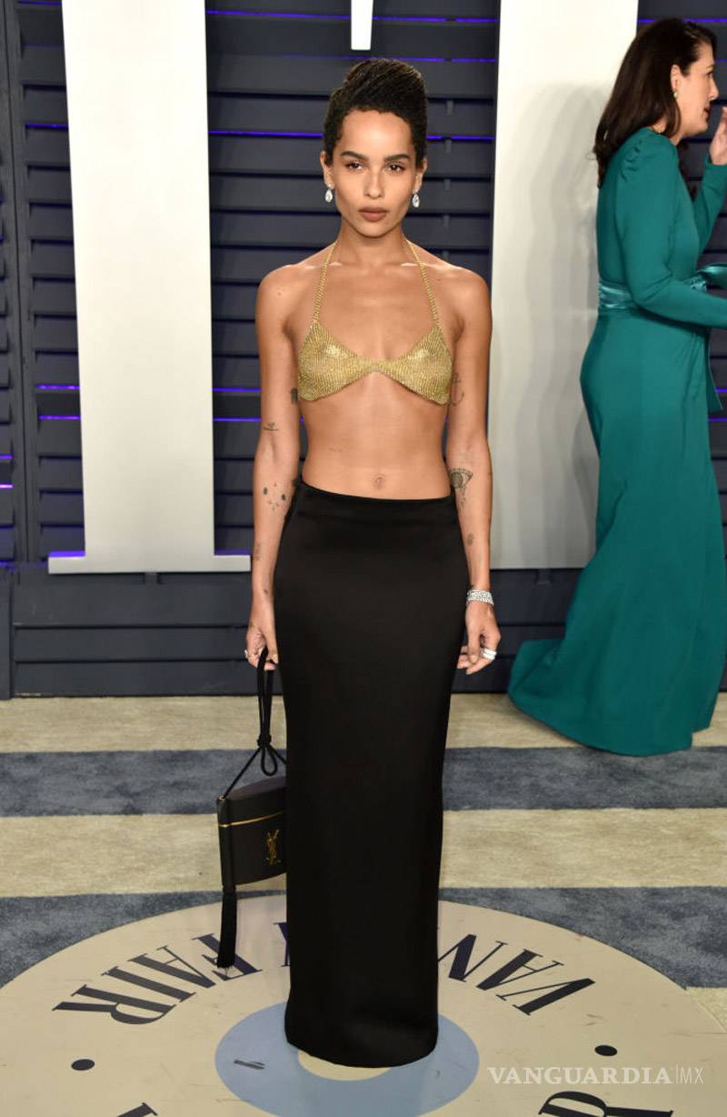 $!El humilde top que usó Zoë Kravitz de oro de Tiffany &amp; Co, valorado en la friolera de 24 mil dólares