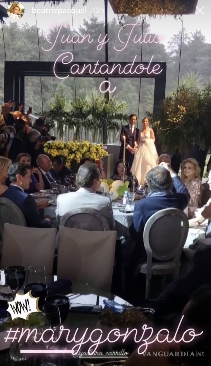 $!Se reúnen ‘intocables’ de la política mexicana en boda donde aparece EPN