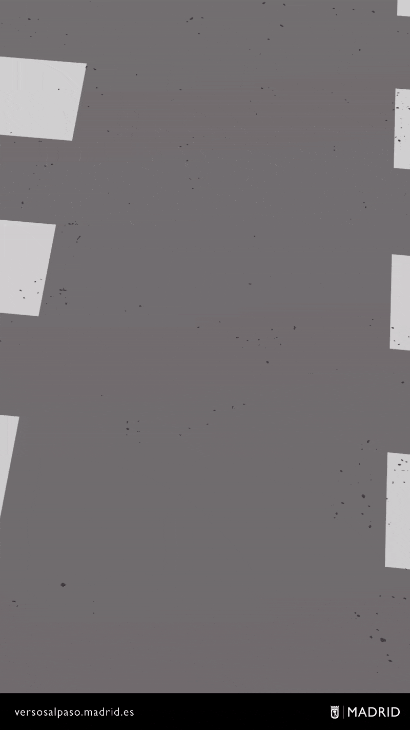 $!Madrid pintará un millar de versos en los cruces de sus calles