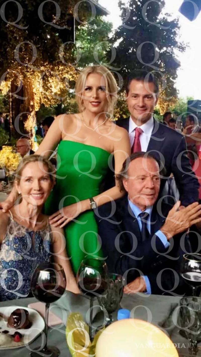 $!Se reúnen ‘intocables’ de la política mexicana en boda donde aparece EPN