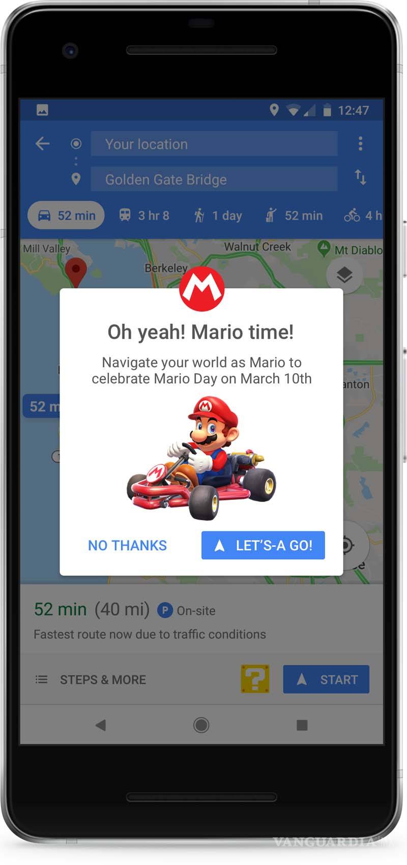 $!¡Mario llega a Google Maps para acompañarte en tu camino!