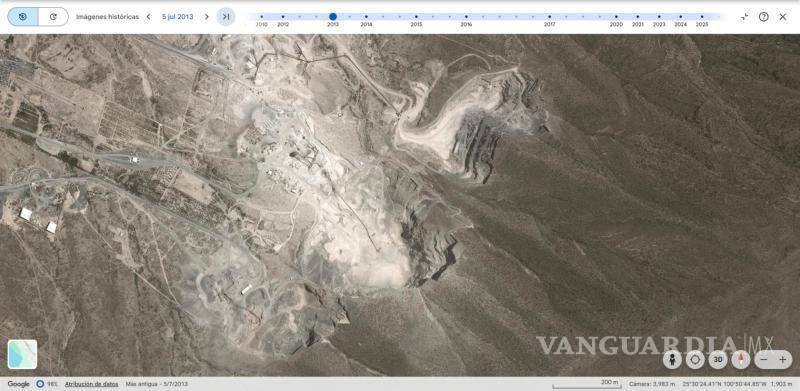 $!El crecimiento de las actividades extractivas en la zona de La Carbonera ha generado cuestionamientos sobre el impacto ambiental y las emisiones de polvo producidas por las operaciones de la pedrera.