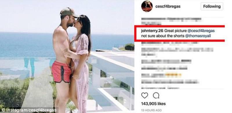 $!La imagen de Cesc Fábregas que se hizo viral por su 'emoción' al besar a su novia