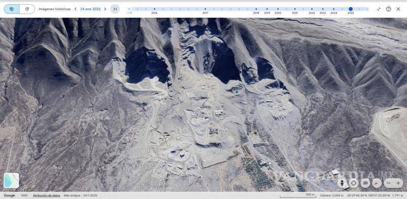 $!La Procuraduría de Protección al Ambiente de Coahuila indicó que hasta el momento no existen sanciones contra la empresa que opera la pedrera, aunque anunció una posible revisión del sitio.