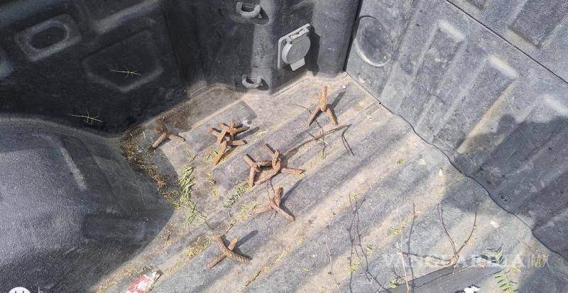 $!Aseguran camioneta abandonada por integrantes del crimen organizado en Nuevo León