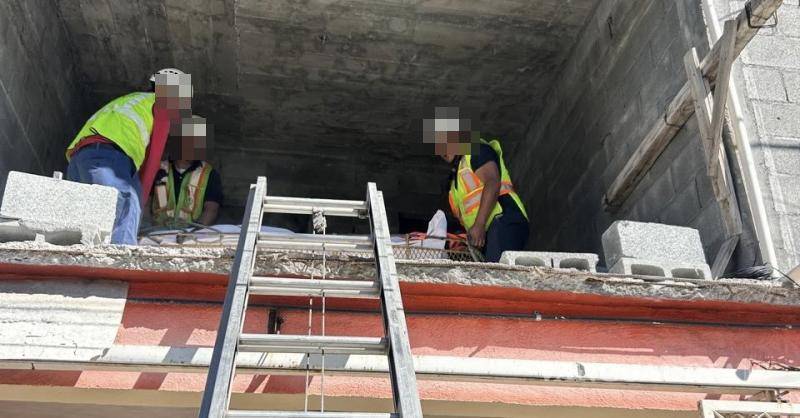 $!El cuerpo de Jesús Acosta fue encontrado en un cuarto en construcción en la colonia Teresitas, Saltillo.