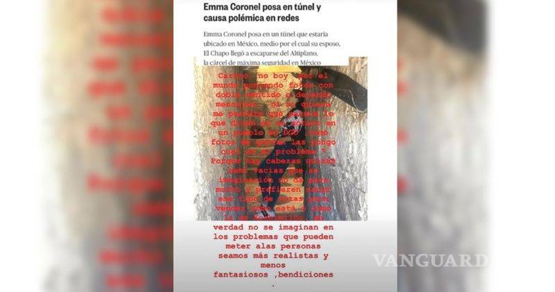 $!Emma Coronel estalla contra la prensa y borra sus fotos de Instagram: la podrían meter en problemas, dijo