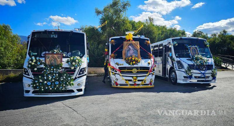 $!El contingente estuvo integrado por choferes de transporte público y de personal partieron desde Las Maravillas.