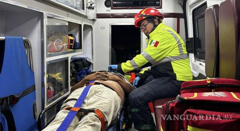 $!El conductor fue trasladado grave a un hospital.