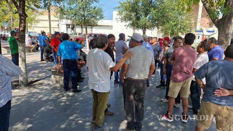 $!Los extrabajadores de AHMSA siguen organizándose para apoyarse mutuamente en esta parcial crisis económica en Monclova y zonas conurbadas.