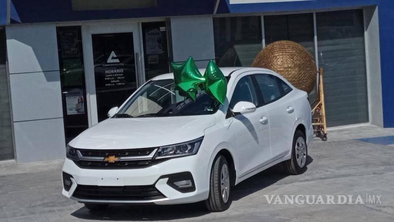 $!El automóvil Aveo 2025 contará con seguro gratis para quien resulte ganador.