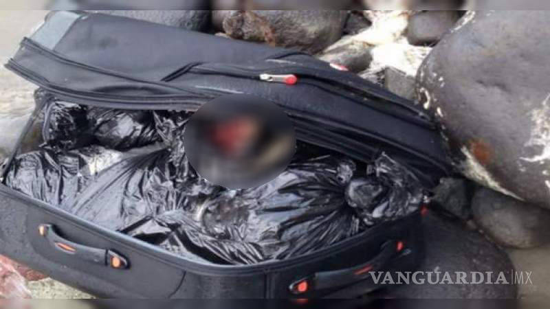 $!Trabajadores encuentran maleta con restos humanos en Torreón