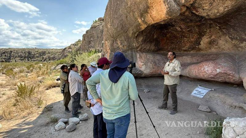 $!Tras los trabajos de restauración, fueron descubiertas más pinturas rupestres en cuevas de Cuatro Ciénegas.