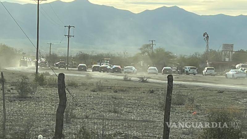 $!Los sucesos se registraron en el municipio de Salinas Victoria, Nuevo León, tras un enfrentamiento entre policías y presuntos delincuentes.