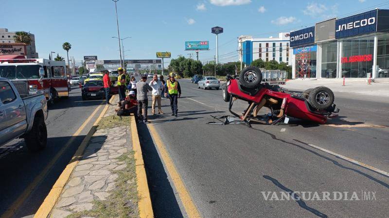 $!El tráfico se vio complicado por minutos.