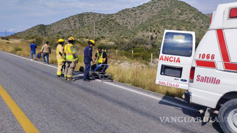 $!.Juan Carlos fue valorado por los rescatistas debido a los golpes que presentaba tras el percance.